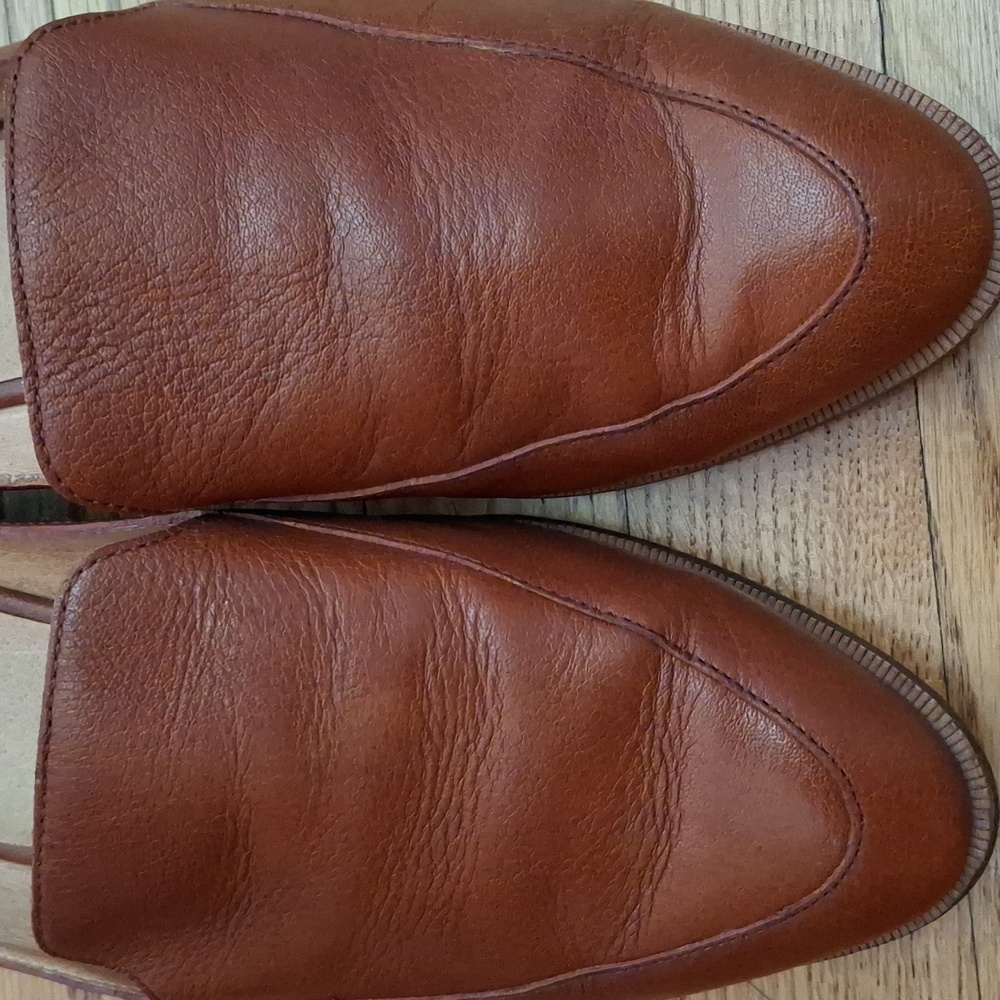 Madewell Women's Brown Leather Mules_1 - Picture 3 of 5